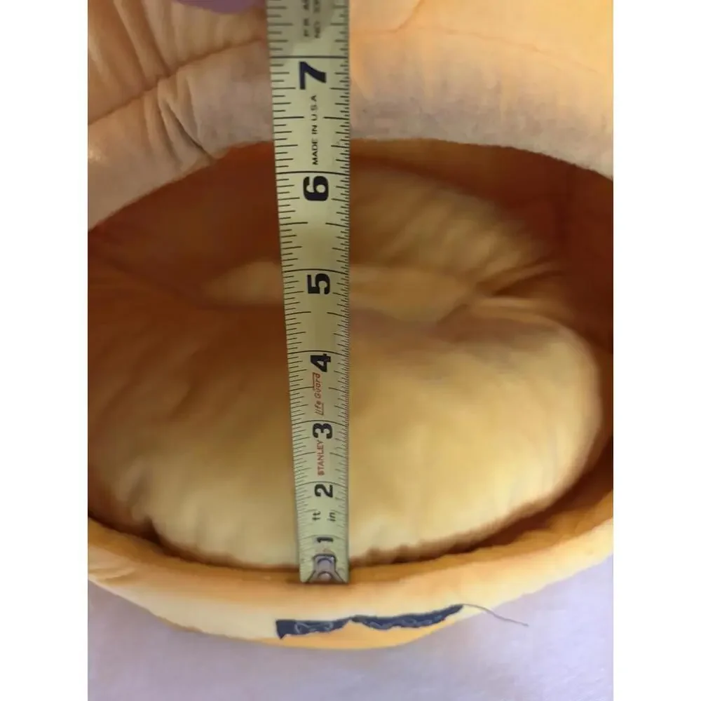 Nandog Pet Gear Yellow Pineapple Pet Cat Dog Bed
